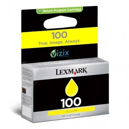 Lexmark 100-14N0902E Sarı Orijinal Kartuş