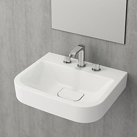 Bocchi Speciale Lavabo 56 Cm Parlak Beyaz 1448-061-0126