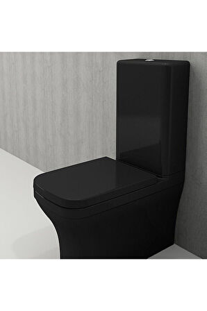 Venezia Rezervuar Parlak Siyah Iç Seti Hariç Klozet Hariç 1465-005-0320