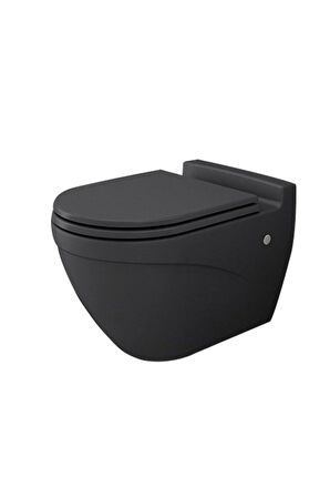 Taormina Asma Klozet Mat Antrasit Kapak Hariç 1012-020-0128