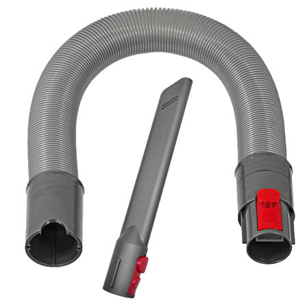 FilterHauz Dyson Uyumlu V7 V8  Temizlik Başlık Seti I Hortum + Uzun Uç 