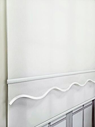 BBB Keten Kumaşlı Çift Mekanizmalı Tül Stor Perde MT3000