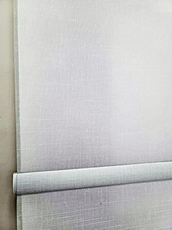 BBB Keten Kumaşlı Çift Mekanizmalı Tül Stor Perde MT3000