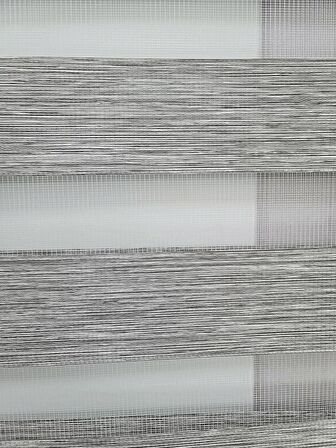 BBB Bambu Kumaş Stor Zebra Perde Sert Plastik Kasalı
