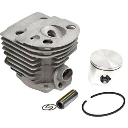 Husqvarna 55 Testere Nikasil Silindir Piston Seti 46 mm
