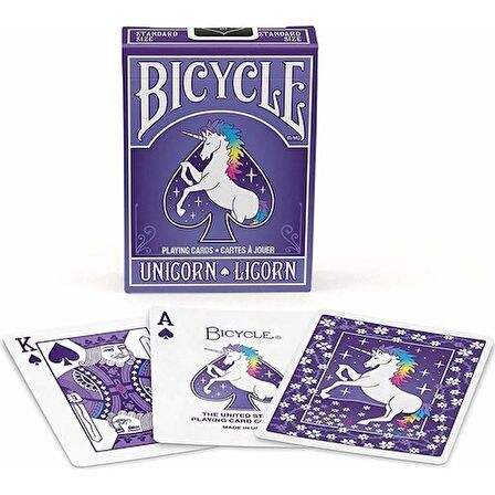 Bicycle Unicorn Premium Koleksiyonluk Oyun Kağıdı Kartları