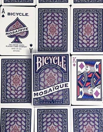 Bicycle Mosaique Kartı Koleksiyonluk Oyun Kağıdı Kartları Destesi