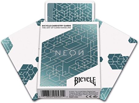 Bicycle Neon Cardistry Oyun Kartları Kağıdı Premium Cards