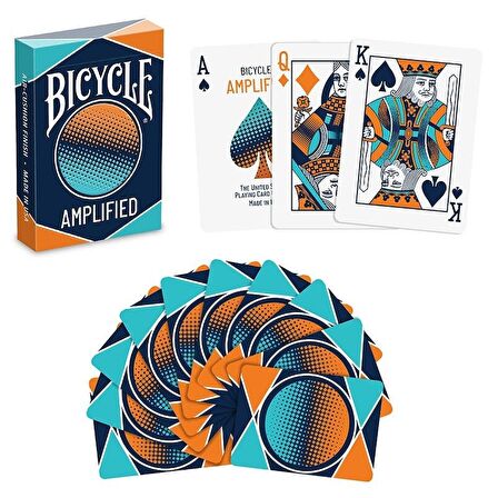 Bicycle Amplified Koleksiyonluk Kartı Oyun Kağıdı Kartları Deste