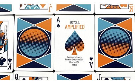 Bicycle Amplified Koleksiyonluk Kartı Oyun Kağıdı Kartları Deste