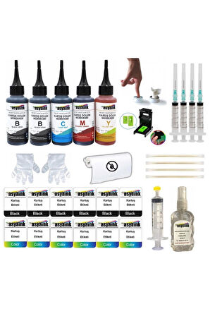 Hp 2320 2710 2720 2721 2723 Hp 305 Uyumlu Kartuş Dolum 5'li Set