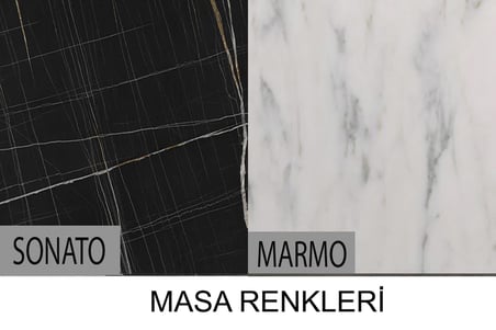 Adel Yemek Masası Takımı Nergis Sandalye 90x160 cm (1 Masa 4 Sandalye )