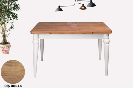 Yanlardan Açılır 60 x 90 Yakamoz Arda Masa  Topkapı Ayak Mutfak,Salon,Yemek Odası Masası Diş Budak