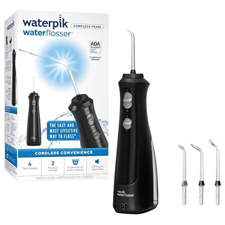 Waterpik Cordless Pearl Waterflosser WF-13 Ağız Duşu Siyah