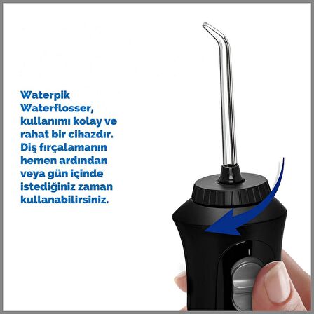 Waterpik Cordless Pearl Waterflosser WF-13 Ağız Duşu Siyah