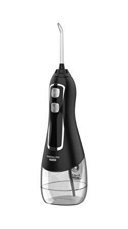 Waterpulse Kablosuz Pro V580 Water Flosser 320ml Taşınabilir Diş/Protez Bakım Ve Ağız Duşu Siyah