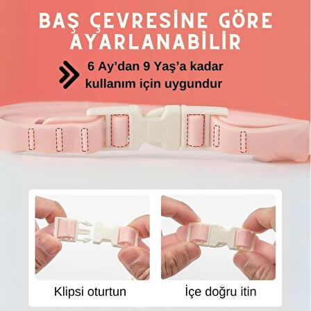 Dino Banyo Şapkası , Slikon Çocuk Duş Tacı , Sevimli Dinazor , Ayarlanabilir Tasarım, 6ay-9yaş