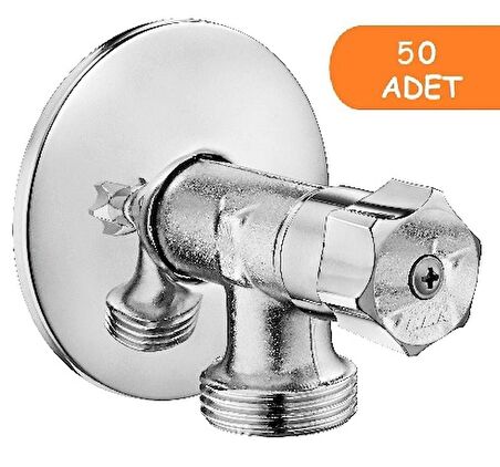 50 Adet ECA Çamaşır Musluğu Poşet Ambalajlı 102109452 E.C.A.