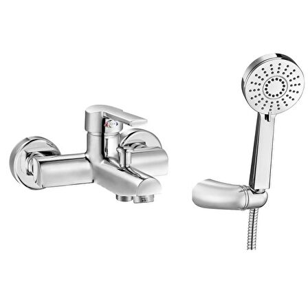 ECA Delta Banyo Bataryası + ECA Fırat Mafsallı Duş Seti Banyo Üst Takımı