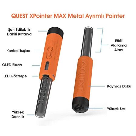 XPointer Max Ayrımlı Pinpointer