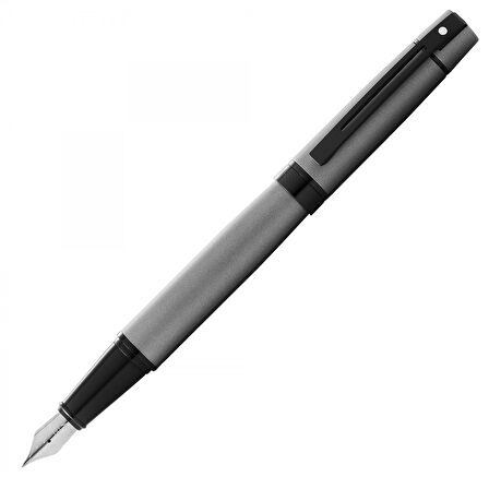 Sheaffer 300 Dolma Kalem, M Uç, Mat Gri / 9345-0