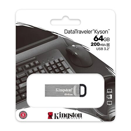 DTKN/64GB DataTraveler Kyson 64GB USB 3.2 Gen 1