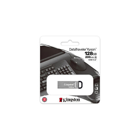 Kingston 128GB DataTraveler Kyson USB 3.2 Flash Disk