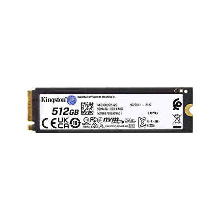 Kingston KC3000 M2 512 GB M.2 7000 MB/s 3900 MB/s SSD 