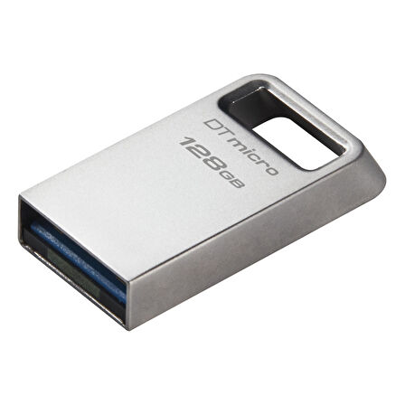 Kingston DTMC3G2/128GB 128 GB 200Mb/s DataTraveler micro Metal USB 3.2 Gen1 Flash Bellek