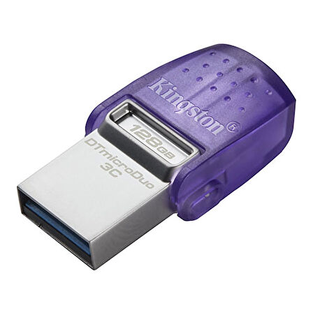 Kingston DTDUO3CG3/128GB 128 GB 200Mb/s DataTraveler microDuo 3C USB Flash Bellek