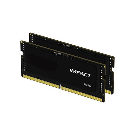 Kingston KF556S40IBK2/64TR 64 GB (2x32) DDR5 5600Mhz CL40 Impact Notebook Bellek