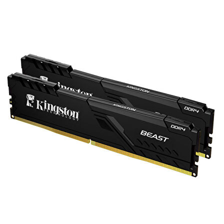 Kingston KF436C17BBK2/16TR 16 GB (2x8) DDR4 3600MHz CL17 Beast Bilgisayar Bellek