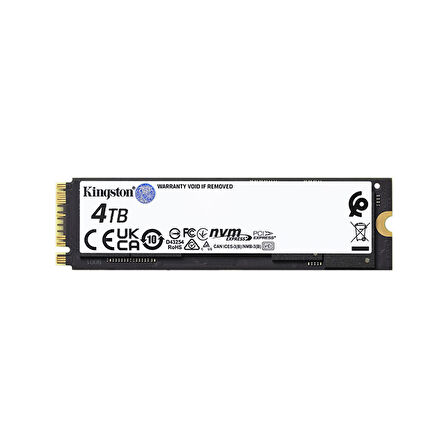 Kingston SRNGD/4000G Renegade 4 TB 7300-7000Mb/s PCIe 4.0x4 NVMe 22x80 SSD Harddisk