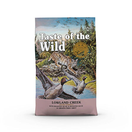 Taste of the Wild Lowland Creek Tahılsız Yavru Ve Yetişkin Kedi Maması 2 Kg