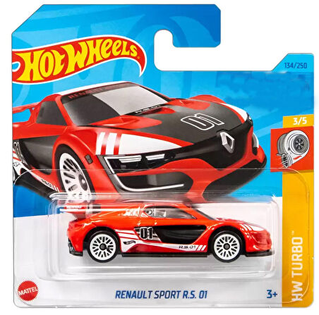 Renault Sport R.S. 01 Hot Wheels Tekli Arabalar 1/64 Ölçek Metal Oyuncak Araba