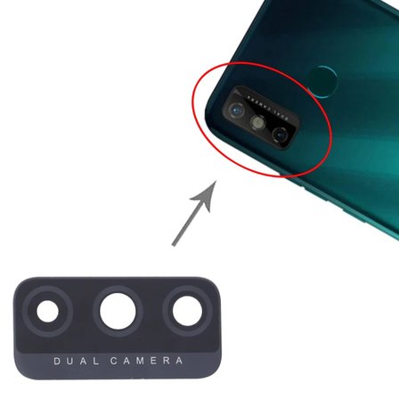 Tecno Uyumlu Spark 6 Go Kamera Lensi Cam KE5j, KE5k