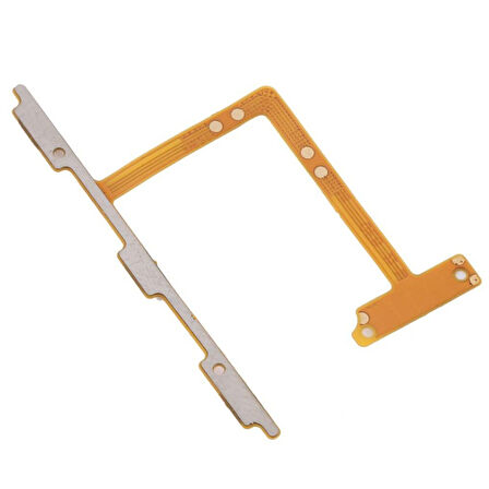 Tecno Uyumlu Spark 6 On Off Yan Ses Power Film Flex KE7