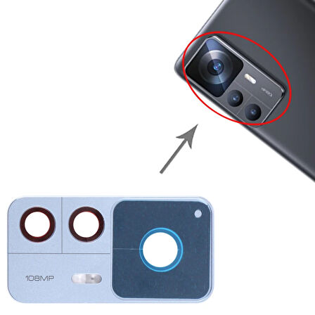 Xiaomi 12T Uyumlu Kamera Lensi Cam Full 22071212AG 