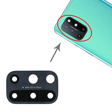 OnePlus 8T Uyumlu Kamera Lensi Cam KB2001, KB2000, KB2003, KB2005
