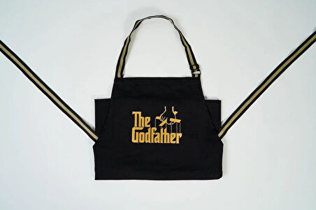 Baba Filmi Mutfak Önlüğü – The Godfather | Yaldız Baskı, Cepli, Ayarlanabilir