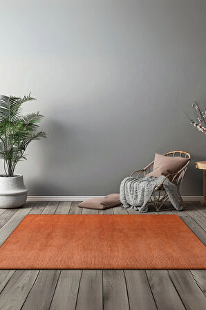 Azra Kiremit Özel Kaymaz Tabanlı Pamuk Dokuma Kilim