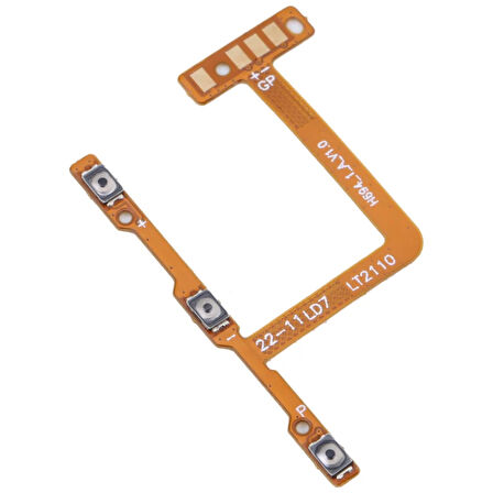 Tecno Uyumlu Pova On Off Yan Ses Power Film Flex LD7, LD7j