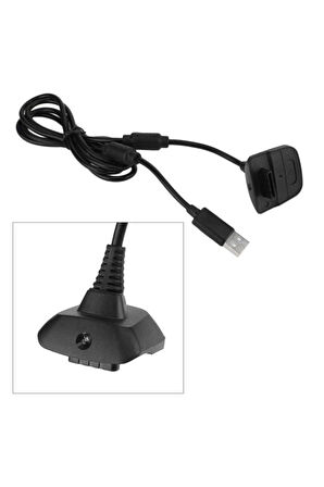 Knt-01 4800mah Xbox 360 Joystick Kol Batarya Şarj Kablosu