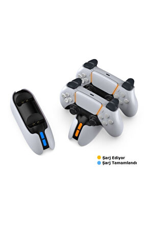 Tp5-05103 Led Işıklı Ps5 Joystick Kol Şarj Stand