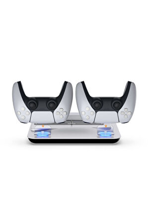 Tp5-0-5-102 Ps5 Dijital Ps5 Disk Sürüm Uyumlu Şarj Stand Soğutucu