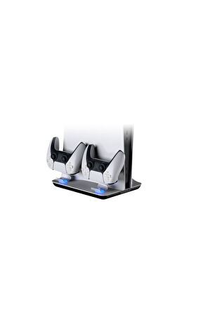 Tp5-0-5-102 Ps5 Dijital Ps5 Disk Sürüm Uyumlu Şarj Stand Soğutucu
