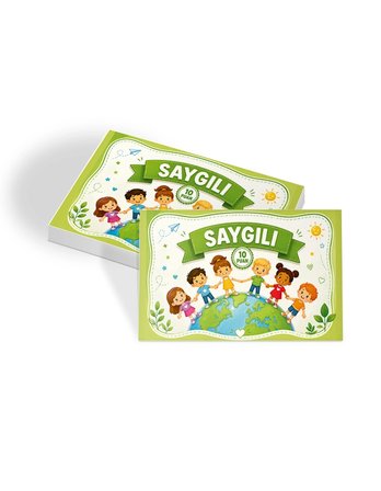 Saygılı Öğrenci Başarı Kartı 50 Adet