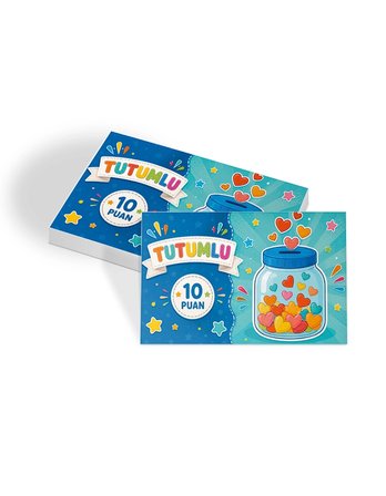 Tutumlu Öğrenci Başarı Kartı 50 Adet