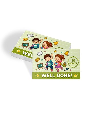 Well Done Öğrenci Başarı Kartı 50 Adet