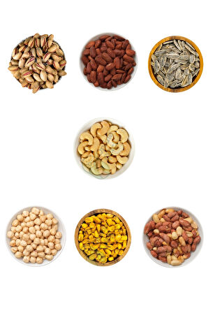 Kavrulmuş Kuruyemiş Paketi NET 2.2Kg